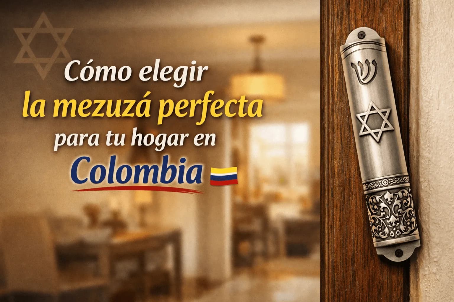 Cómo elegir una mezuzá (guía práctica en Colombia)