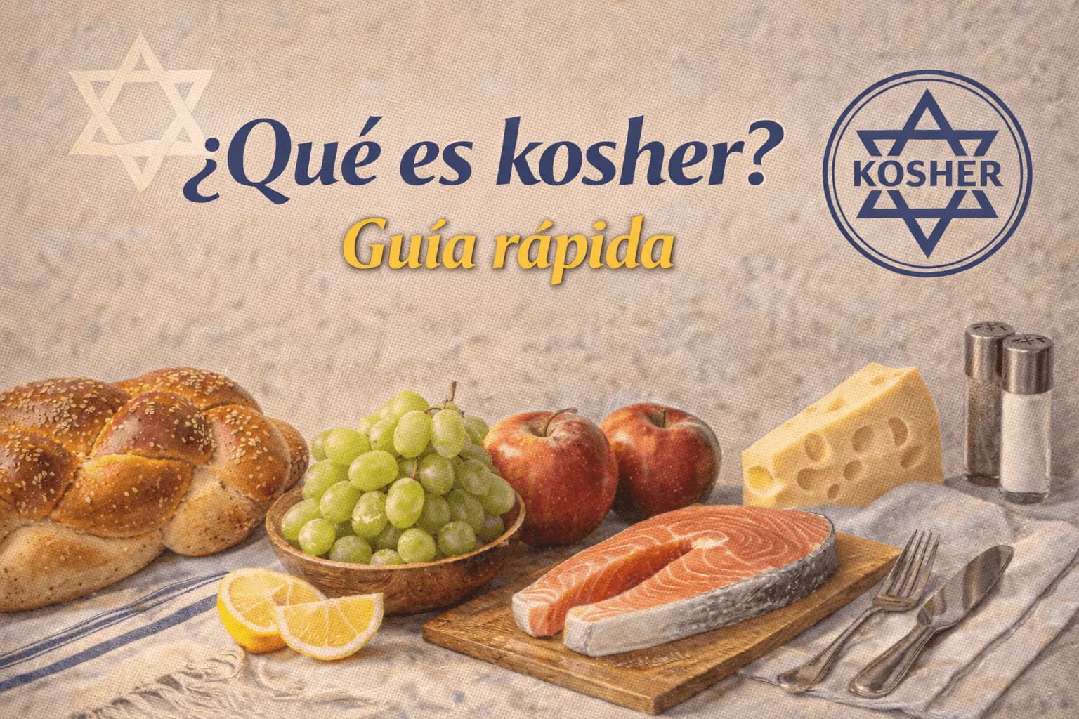 Qué es Kosher: guía rápida para compras