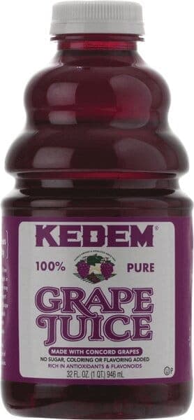 Jugo Kedem Kosher para Pesaj