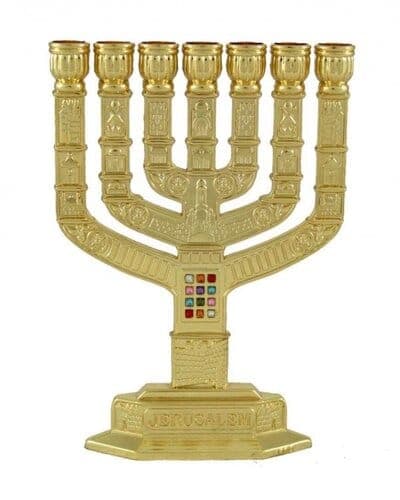 Menorah Dorada - Comprar en Cali