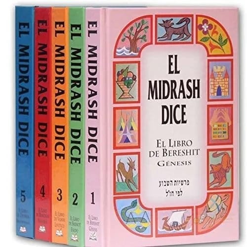 El Midrash Dice 5 Tomos - Judaica Breslov Colombia