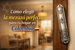 Cómo elegir una mezuzá (guía práctica en Colombia) - Judaica Breslov Colombia