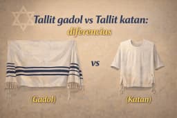 Talit gadol vs talit katan: diferencias y cómo escoger - Judaica Breslov Colombia