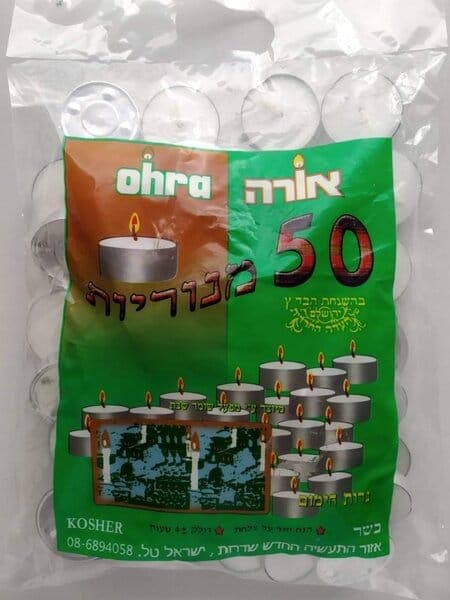 Velas para Shabat