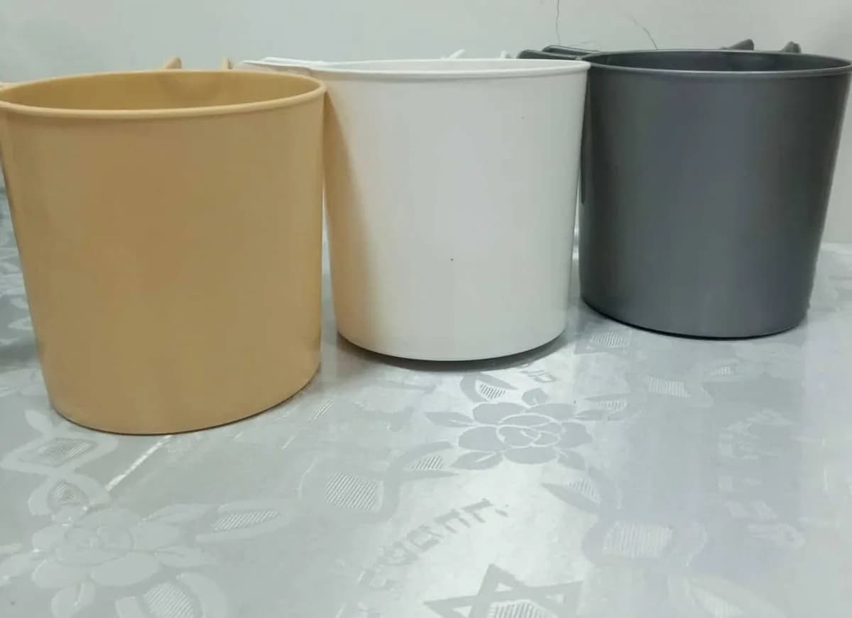 Jarra Plástica para Netilat Yadaim 11,5 cm (Blanca, Beige o Gris) - Comprar en Bogotá