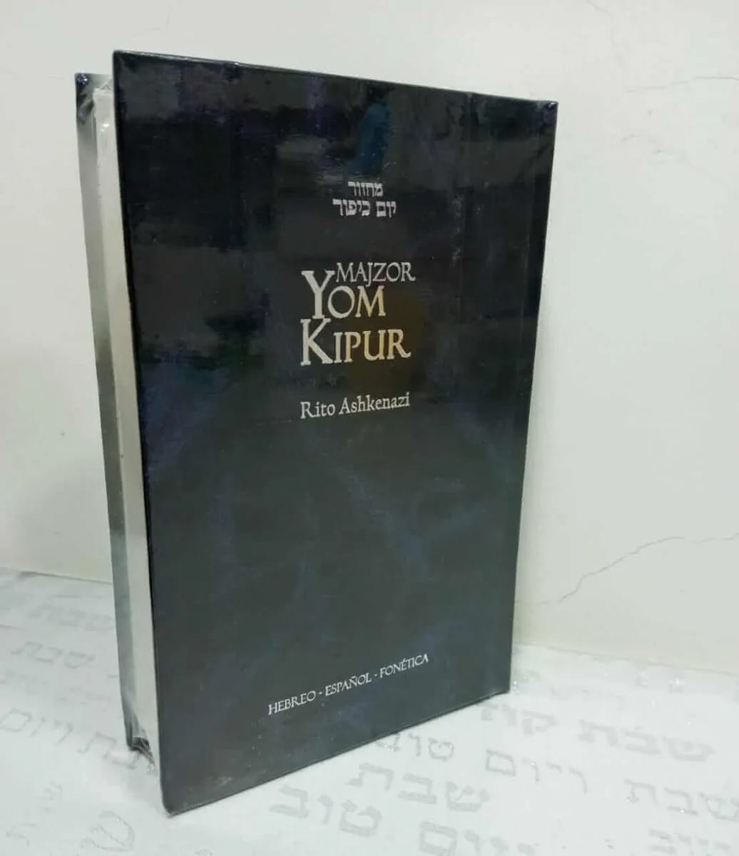 Majzor de Yom Kipur Ashkenazí – Bilingüe con Fonética y Leyes - Judaica Breslov Colombia