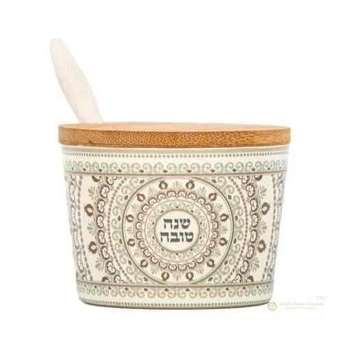 Recipiente para Miel - Judaica Breslov Colombia