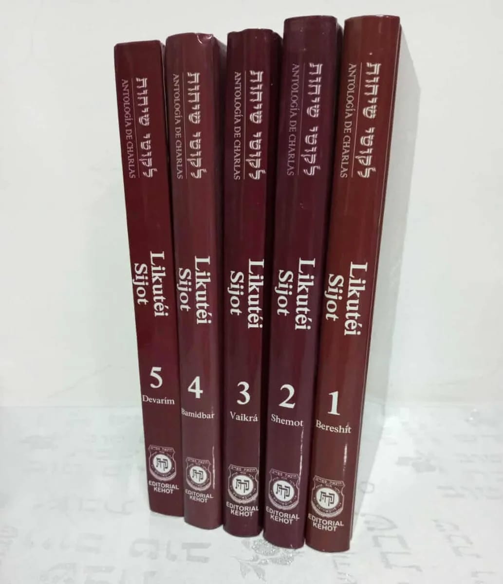 Set Likutei Sijot - Judaica Breslov Colombia