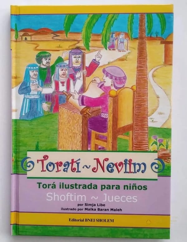 Toratí Shoftim – Profetas Ilustrados para Niños - Judaica Breslov Colombia