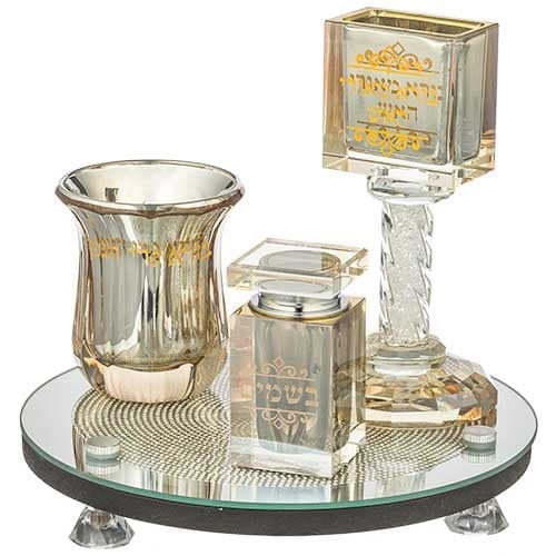 Juego Havdalah De Cristal - Comprar en Cali