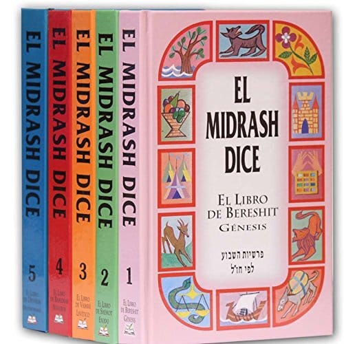 El Midrash Dice 5 Tomos