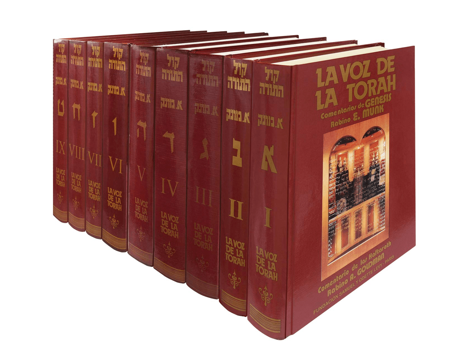 La Voz de la Torah (set 9 tomos) Rabi E. Munk