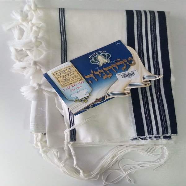 Talit Gadol En Lana Talla 40 4
