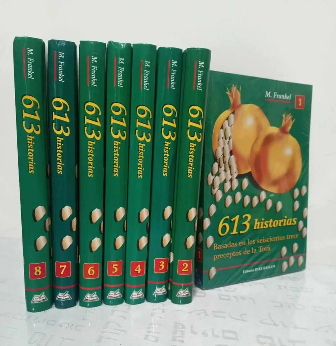613 Historias – Colección Completa de las 613 Mitzvot (8 Tomos) - Judaica Breslov Colombia