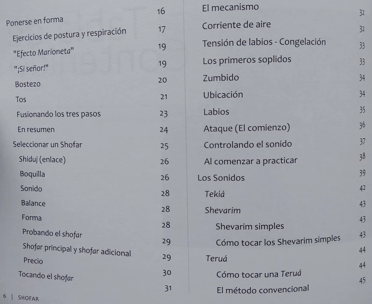 El Libro del Shofar – Guía para Aprender a Tocarlo 3