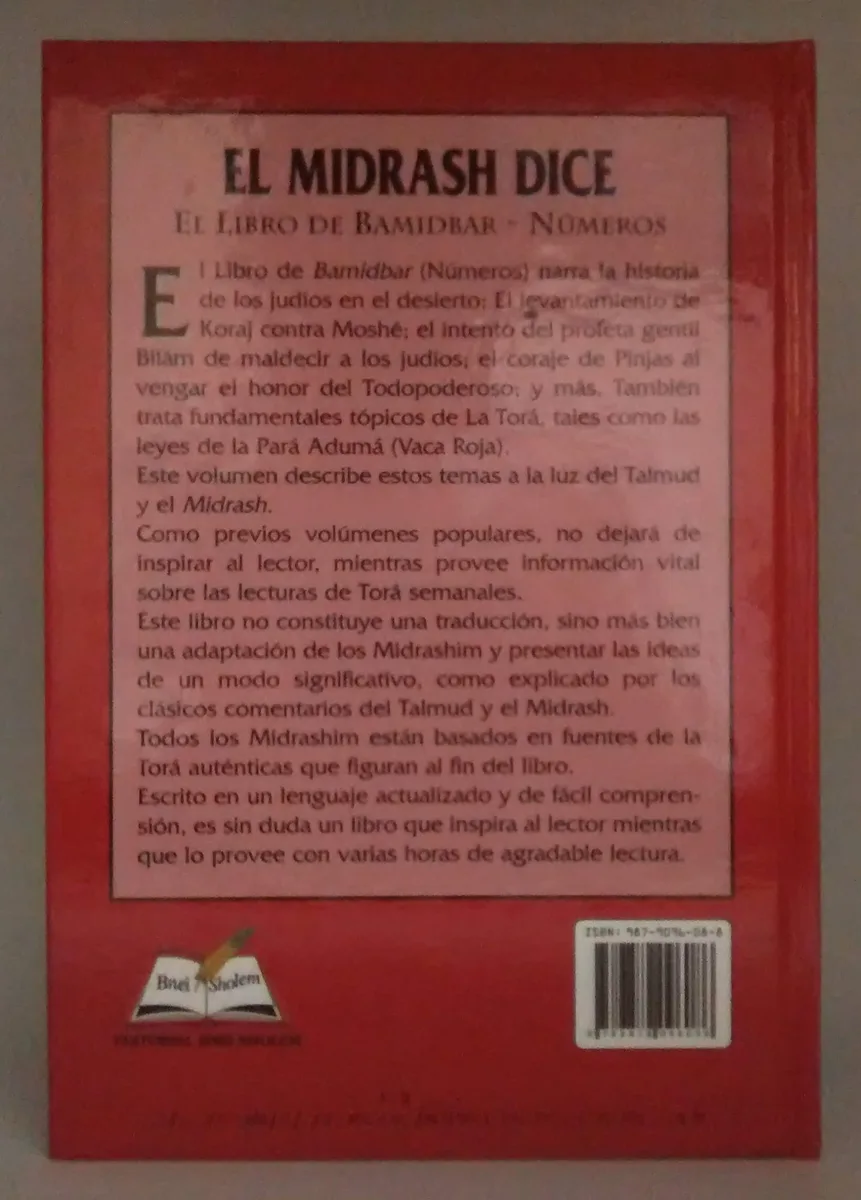 El Midrash Dice – Tomo 4: Bamidbar (Números) 2