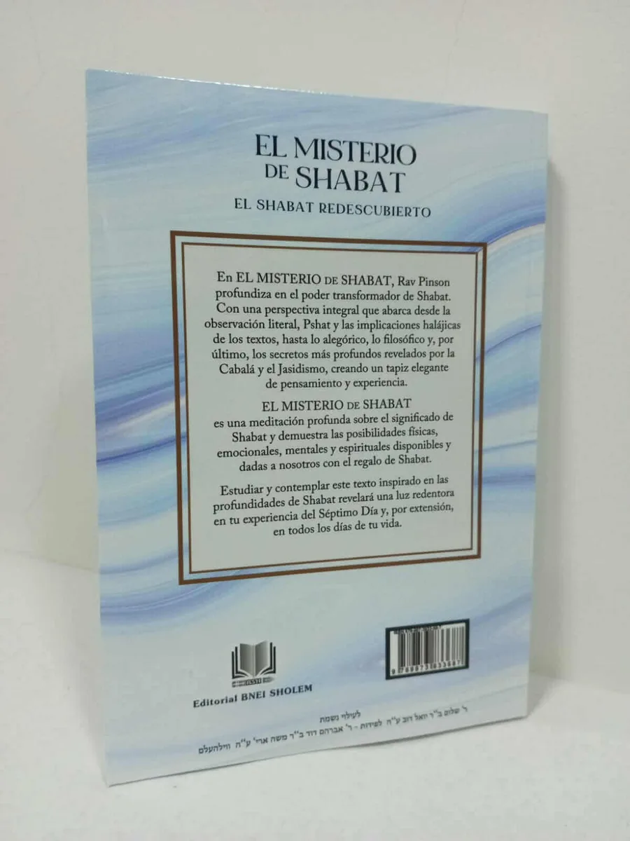 El Misterio de Shabat – Rav DovBer Pinson 2