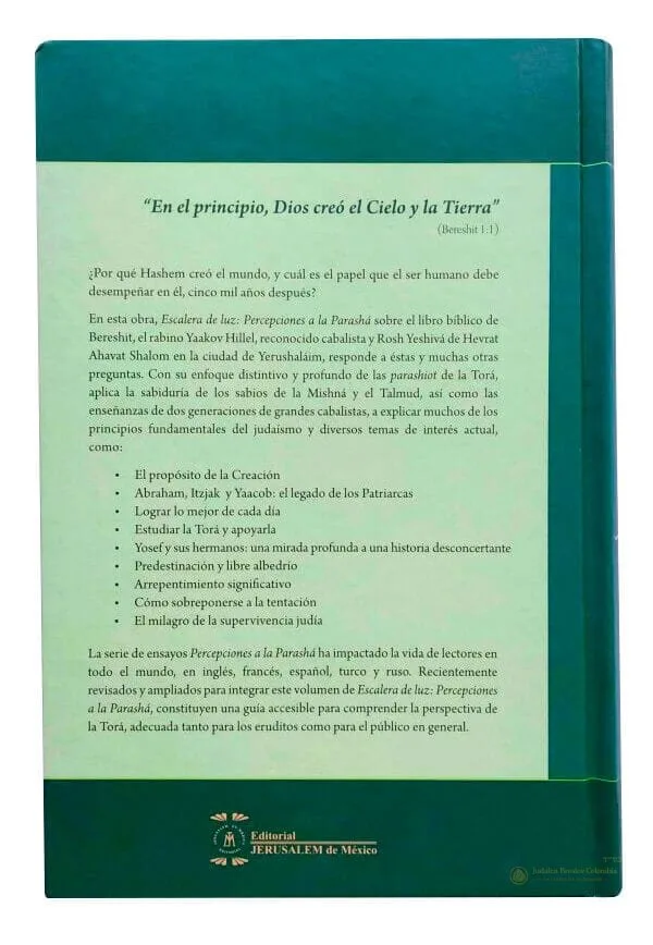 Escalera de Luz – Bereshit (Rav Yaakov Hillel) - vista 2 | Judaica Breslov Colombia