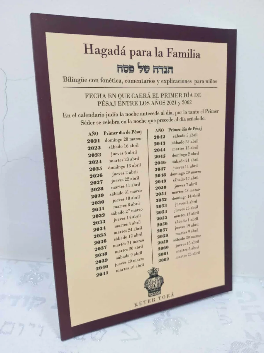 Hagadá de Pésaj para la Familia – Hebreo-Español (Nusaj Arí) 2