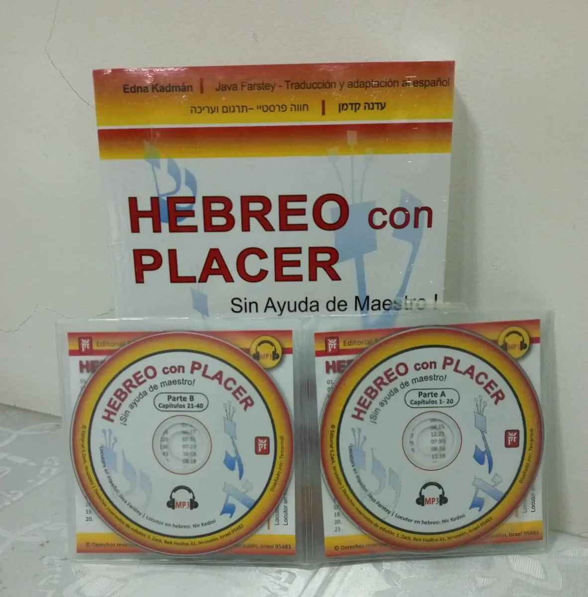 Hebreo con Placer – Curso Autodidacta con 2 CDs de Audio 3