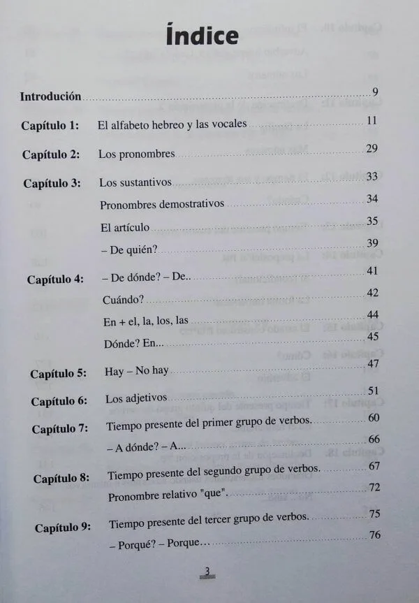 Hebreo con Placer – Curso Autodidacta con 2 CDs de Audio 4