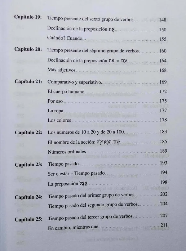 Hebreo con Placer – Curso Autodidacta con 2 CDs de Audio 6