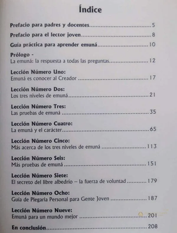 Jardin de la Fe Gente Joven - vista 3 | Judaica Breslov Colombia