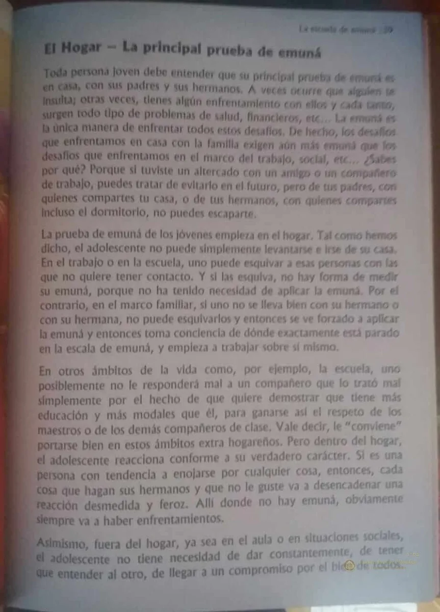 Jardin de la Fe Gente Joven - vista 4 | Judaica Breslov Colombia