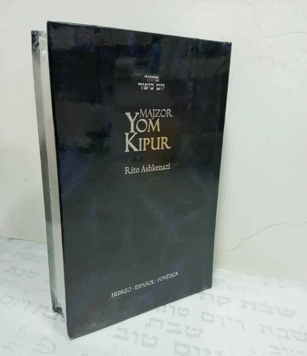 Majzor de Yom Kipur Ashkenazí – Bilingüe con Fonética y Leyes - Majzor de Yom Kipur Ashkenazí – Bilingüe con Fonética y Leyes - Judaica Breslov Colombia