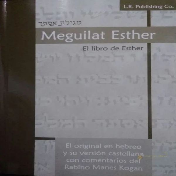 Meguilat Esther - Judaica Breslov Colombia