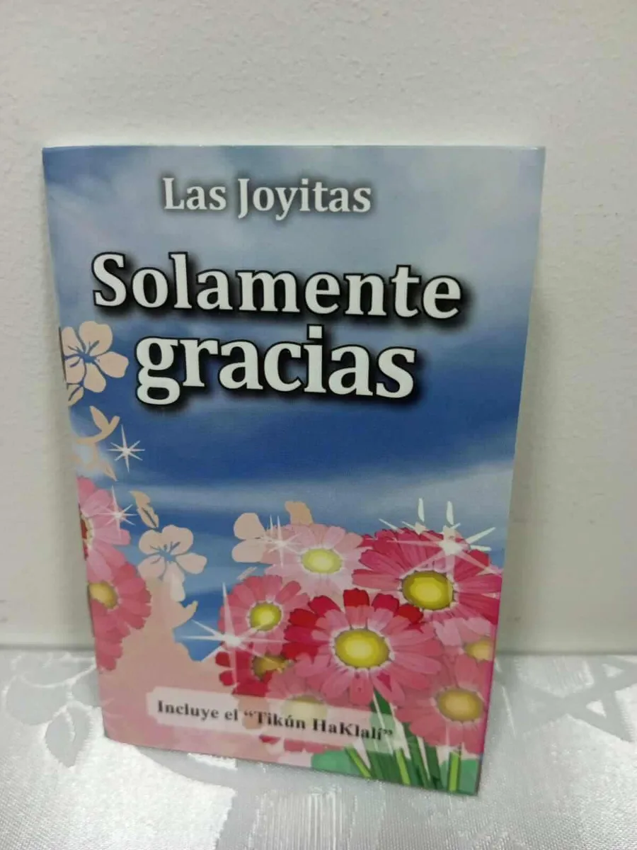 Solamente Gracias – Joyitas de Emuná (Rab Shalom Arush) - Solamente Gracias – Joyitas de Emuná (Rab Shalom Arush) - Judaica Breslov Colombia