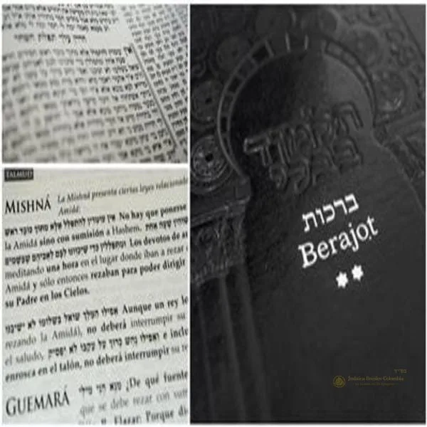 Talmud Babli Berajot Pequeño - vista 3 | Judaica Breslov Colombia