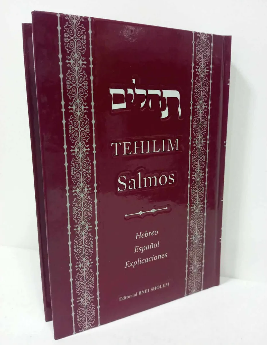 Tehilim con Fonética y Explicaciones – Bnei Sholem (Tapa Dura) - Tehilim con Fonética y Explicaciones – Bnei Sholem (Tapa Dura) - Judaica Breslov Colombia