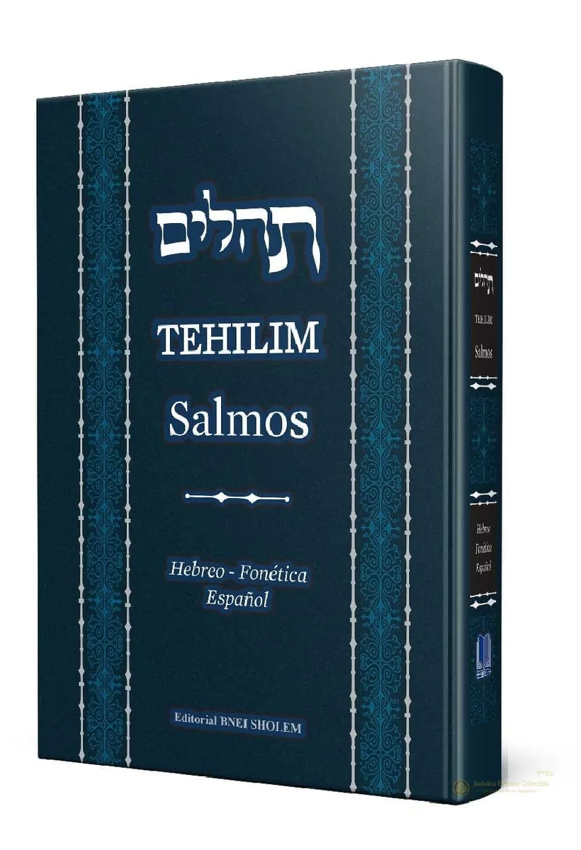 Tehilim Hebreo, Español y Fonética con Explicaciones - Judaica Breslov Colombia