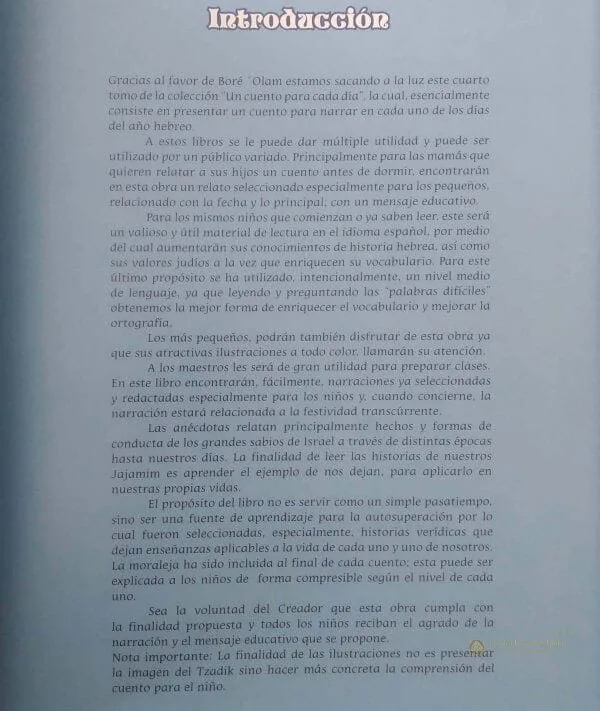 Un Cuento para Cada Día – Tomo 3 (Rajel Benzaquén) - vista 3 | Judaica Breslov Colombia