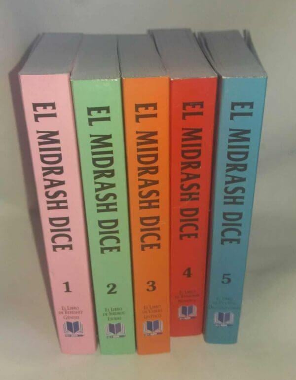 El Midrash Dice Pocket Set De 5 Tomos - El Midrash Dice Pocket Set De 5 Tomos
